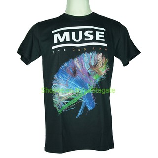 เสื้อวง Muse เสื้อไซส์ยุโรป มิวส์ PTA1488 เสื้อวงดนตรีร็อค เดธเมทัล