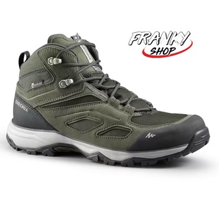 [พร้อมส่ง] รองเท้าสำหรับใส่เดินป่าบนภูเขา Mens Waterproof Mountain Hiking Shoes MH100 Mid