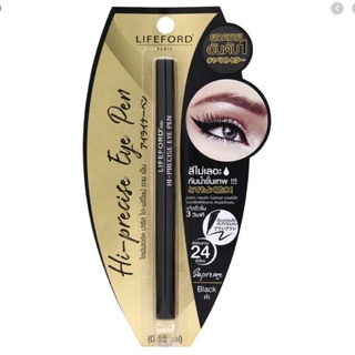 Lifeford Paris Hi-Precise Eye Pen Black ดำ อายไลเนอร์ ชนิดปากกา เขียนง่าย แห้งเร็ว