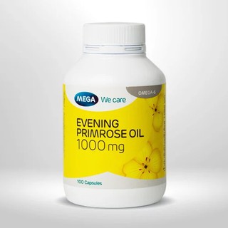 Mega We Care Evening Primrose oil 1000 mg เมก้า วี แคร์ 1กระปุก [100เม็ด]