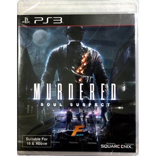 PS3 Murdered: Soul Suspect ( English ) แผ่นเกม ของแท้ มือ1 มือหนึ่ง ของใหม่ ในซีล แผ่นเกมส์