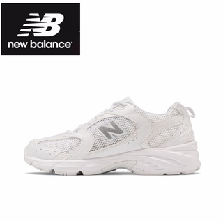 ของแท้100% New Balance 530 White sports shoes male