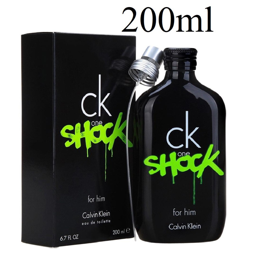 CK ONE SHOCK FOR HIM EDT 200ml