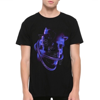 เสื้อยืดผ้าฝ้ายพิมพ์ลายแฟชั่น เสื้อยืด ผ้าฝ้าย พิมพ์ลาย Tenet Protagonist Christopher Nolan สําหรับผู้ชาย AKdneo22DPkojf