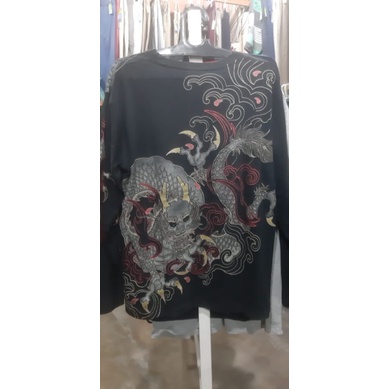 เสื้อแขนยาว ลาย Sukajan Dragon