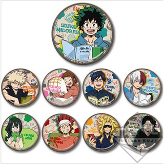 My Hero Academia -Break time- PIN Badge (แบบสุ่มเลือกแบบไม่ได้)