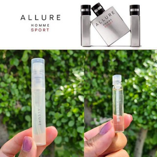 น้ำหอมเทสเตอร์ ชาแนล allure homme sport ขนาด5ml.