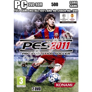 PES 2011 pro evolution soccer 2011 (Patch 4 0#Patch 4 0 1#Patch 4 1) แผ่นเกมส์ แฟลชไดร์ฟ เกมส์คอมพิวเตอร์  PC โน๊ตบุ๊ค