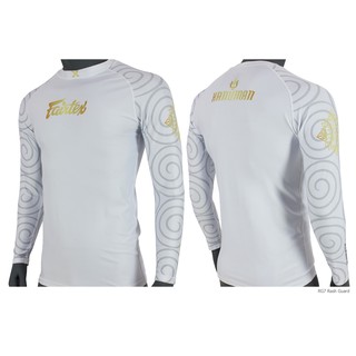 ชุดลดน้ำหนัก Fairtex RG7 "Hanuman" Rash Guard - White