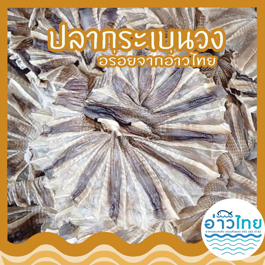 ปลากระเบนวงใหญ่ ของใหม่จากอ่าวไทย 🐟🐟 แพ็ค 500 กรัม