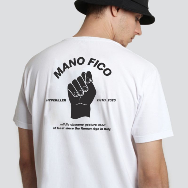 เสื้อยืด Mano fico/sign