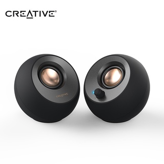 Creative Pebble V2 Speaker Minimalistic 2.0 USB Powered Desktop Speakers with USB-C Connectivity รับประกันสินค้า 1 ปี