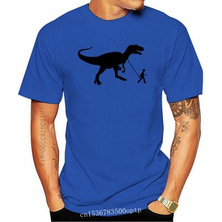 คอลูกเรือใหม่ เสื้อยืดลําลอง แขนสั้น พิมพ์ลายไดโนเสาร์ 2 T-REX เหมาะกับงานปาร์ตี้ สําหรับผู้ชาย และผู้หญิง 2021S-5XL