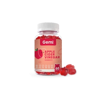 Gemi เจมมี่ แอปเปิ้ลไซเดอร์วิเนการ์กัมมี่ / Gemi Apple Cider Vinegar Gummy (ACV) / GemiGummi