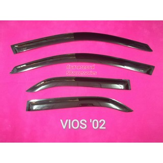 กันสาด Toyota Vios Gen1 ปี 2002-2006