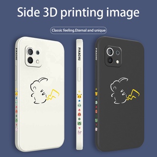 Anime Mouse Liquid Silicone Case For Xiaomi Mi 11 11lite 11i 11Ultra 10T 10TPro 10TLite 10s 9T 9TPro 10 10Pro 10Lite Note10 Note10Pro Mi 8 7 Pro lite Ultra Shockproof Camera Lens Protection Soft Phone Cover Case