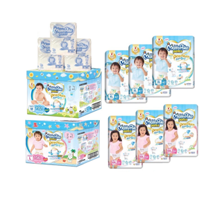 โปรโมชั่น : สินค้าพร้อมส่งMamyPoko กางเกงผ้าอ้อม รุ่น premuim extradry skin 3 แพ็ค