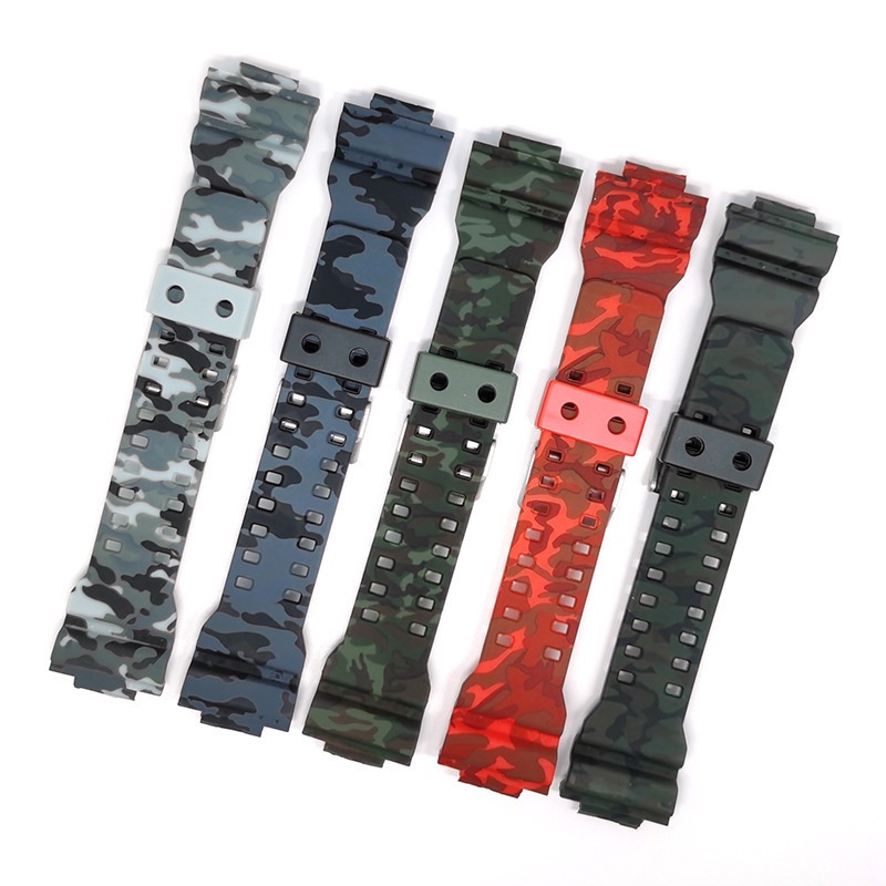 สายนาฬิกาข้อมือเรซิ่น กันน้ํา อุปกรณ์เสริม สําหรับผู้ชาย Casio G-SHOCK GA-110 GA-100 GD-120 5146 5081