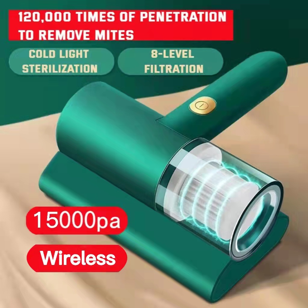 อัตราการกำจัดไร 100% เครื่องดูดฝุ่นที่นอน15000PA เครื่องดูดไรฝุ่น ที่ดูดฝุ่น ฆ่าเชื้อแสง UV ดูดฝุ่นที่นอน