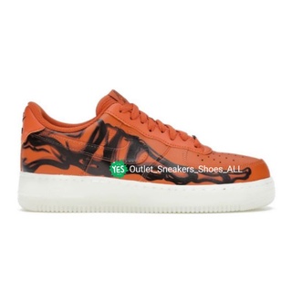 รองเท้า Nike Air Force 1 Skeleton Orange ส่งฟรี