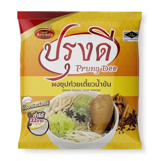 ผงทำน้ำซุปก๋วยเตี๋ยว น้ำพะโล้ สำเร็จรูป  น้ำข้น ปรุงดี ขนาด 145 กรัม