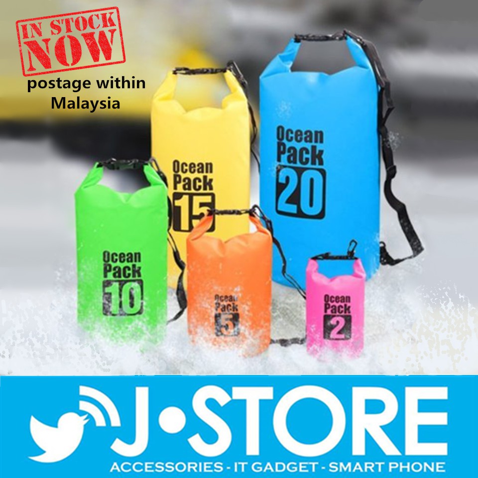 Ocean Pack 2L-20L Mobile Waterproof Shoulder Ocean Dry Bag