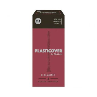 Plasticover Bb Clarinet Reeds 5 Pieces/Box ลิ้นบีแฟลตคลาริเน็ต กล่องแดง​(กล่อง)