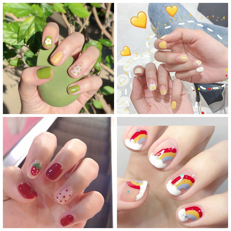 สติกเกอร์ กันน้ํา สําหรับติดตกแต่งเล็บ
