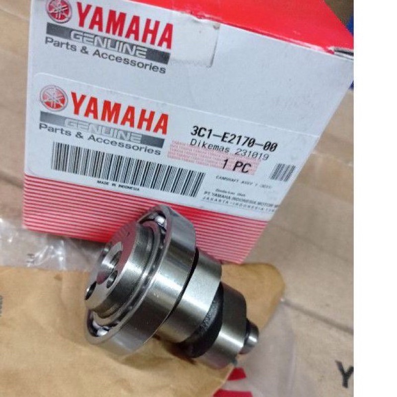 LC135 FZ150 Y15 LC 4S 5S fz y15 CAM SHAFT / CAMSHAFT / CAM (ORIGINAL100%YAMAHA) CYLINDER PNP HEAD LC