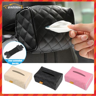 Car tissue box car hanging tissue box car supplies creative tissue box leather tissue bag