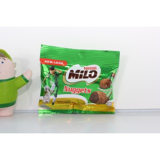 (ถุงเล็ก 15 กรัม)  ไมโล นัตเก็ต Milo Nuggets  ขนาด 15 กรัม อายุ 5/24