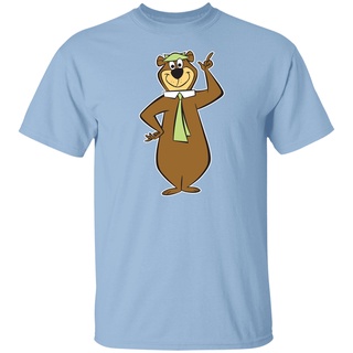 เสื้อยืด พิมพ์ลายการ์ตูนอนิเมะ Nice Yogi Bear สไตล์เรโทร DiySize S-5XL