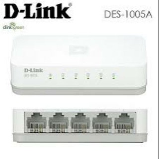 Switching Hub D-LINK (DES-1005A, DES-1005C) 5 Port (4")