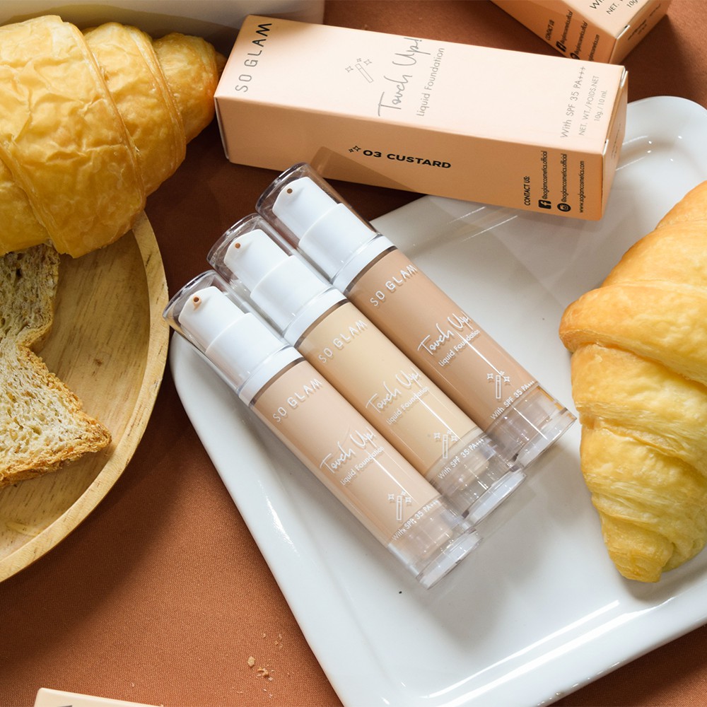 So Glam Touch Up Liquid Foundation 02 Fair Beige โซ แกลม รองพื้น ทัช อัพ ฟาวน์เดชั่น 0 - รูปที่ 6