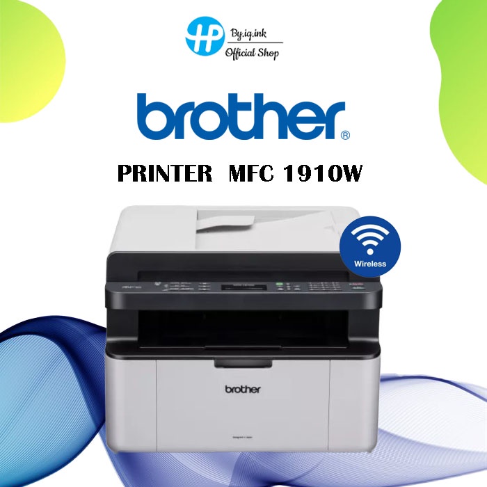 PRINTER (เครื่องพิมพ์ไร้สาย wifi) BROTHER MFC-1910W LASER ALL-IN-ONE fax print scao copy ประกัน 2ปีป