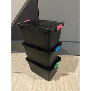 กล่องล็อคพลาสติก 5 ลิตร กล่องใส่ของ กล่องพลาสติก ขนาด 20×28×16 cm