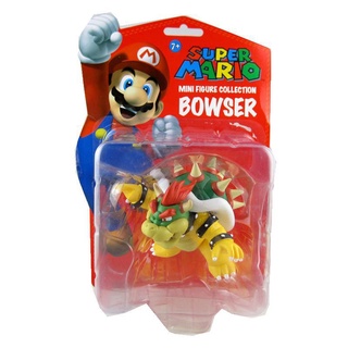 Nintendo Game Super Mario Bros. ขนาด 9 ซม. สไตล์ญี่ปุ่น Bowser Koopa โมเดลฟิกเกอร์ PVC รูปปราสาทปีศาจ เต่า ขนาดใหญ่ ของเล่นสําหรับเด็ก