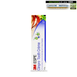 3M ESPE Clinpro Tooth Crème Vanilla Mint 113g ( คลินโปร toothpaste ยาสีฟัน Sodium Fluoride ฟลูออไรด์ )