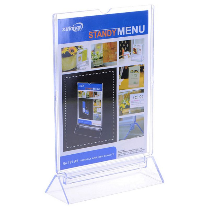 A4 MICA DESKTOP MENU XUKIVA 191 - MICA STANDING MENU
