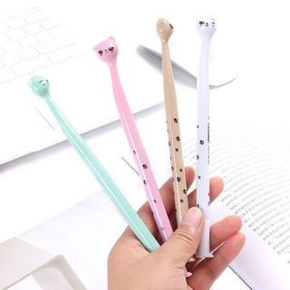 4pcs/Lot Cute Pen Cat Kawaii Gel Pens Gift Stationery Kawaii School Supplies