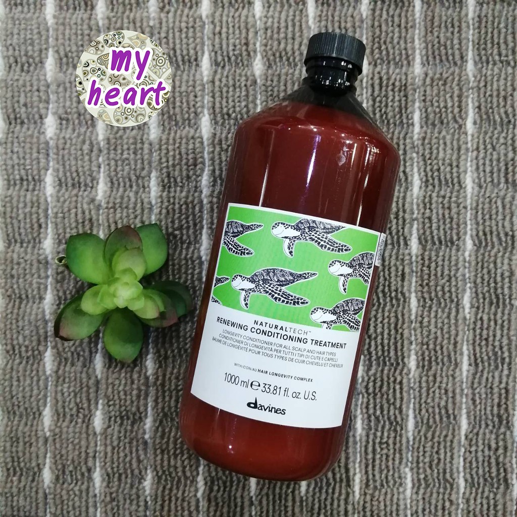 Davines Renewing Conditioning Treatment 1000 ml ครีมนวด ป้องกันการเสื่อมสภาพหนังศรีษะ และเส้นผม