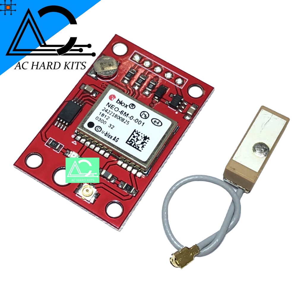 GPS Module GY-NEO6MV2 NEO-6M พร้อมสายอากาศ