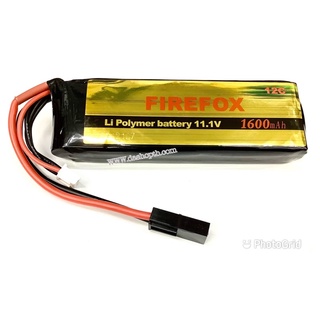 แบตลิโพ รุ่นFirefox  12C 11.1V 1600mAh