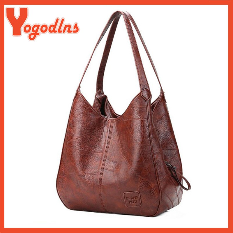 Yogodlns Vintage Womens Handbags Designers Luxury Female Top-handle Bags Brand Casual