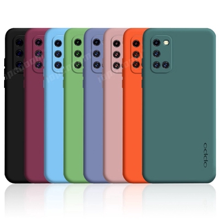 Casing Official Original Silicone Full Protection Soft Camera Protection Case Oppo A52 A72 A92 A9 2020 A5 2020 Cover