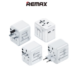 Remax RP-U23 2.4A USB Type A Type-C Worldwide Global International Universal Travel AC Plug socket Power Adapter Charger