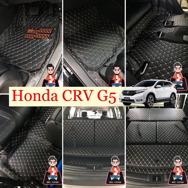 พรม6D Crv g5 7 ที่นั่ง พรมรถยนต์เข้ารูป 6D 💯 11 ชิ้น