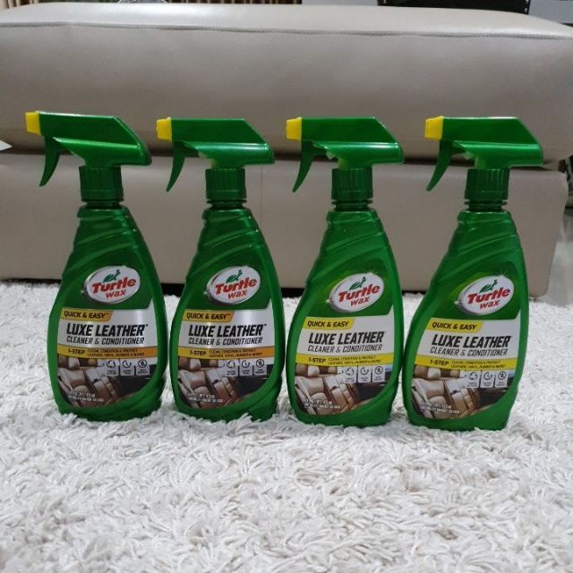 Turtle Wax Luxe Leather Cleaner & Conditioner Shopee Thailand