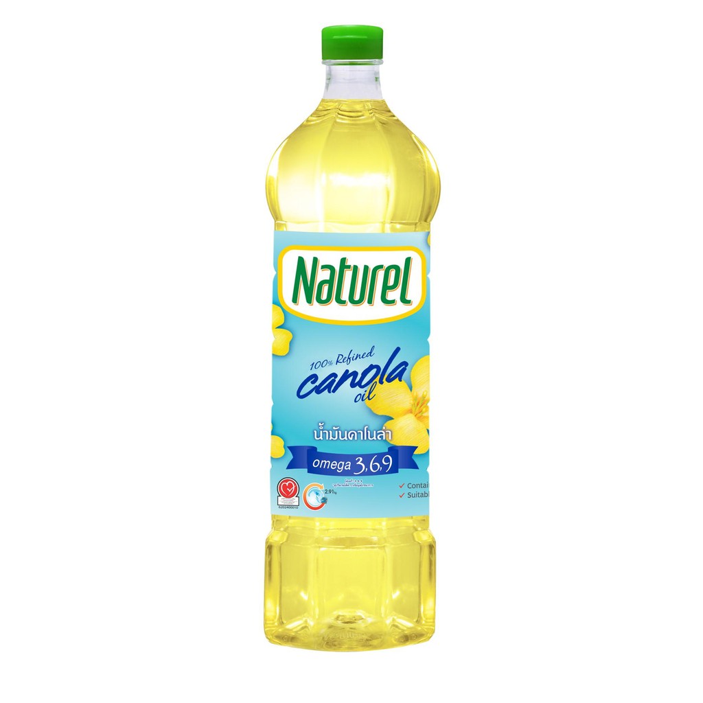 Naturel 100% Canola Oil น้ำมันคาโนล่า100% ตรา เนเชอเรล 500 มล. | Shopee  Thailand