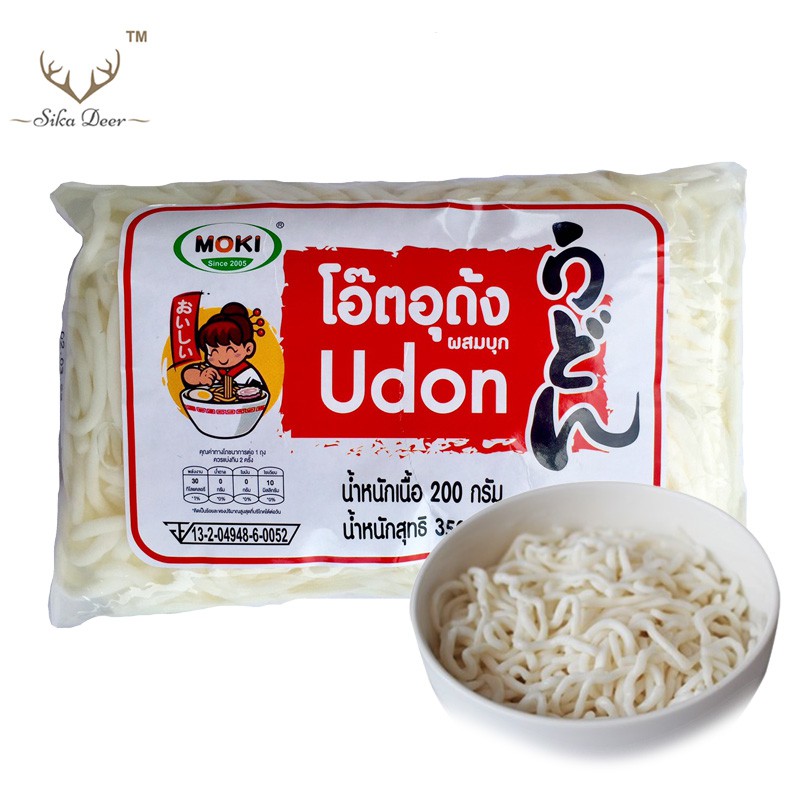 MOKI โอ๊ตอุด้งผสมบุก 200กรัม (FK0171-1) เส้นบุก อูด้ง เจ คลีน Clean Oat Udon with Konjac